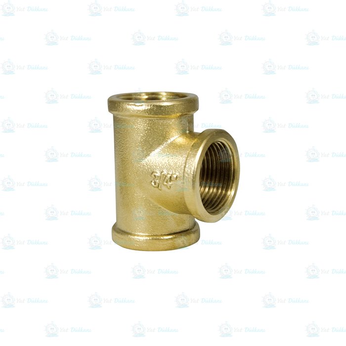 Dişli Tee 1.1/4'' Sarı