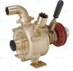 Motor V kayışı tahrikli, debriyajlı bronz su pompası 40mm