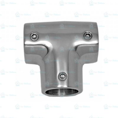 Krom Bağlantı T 90' 25mm