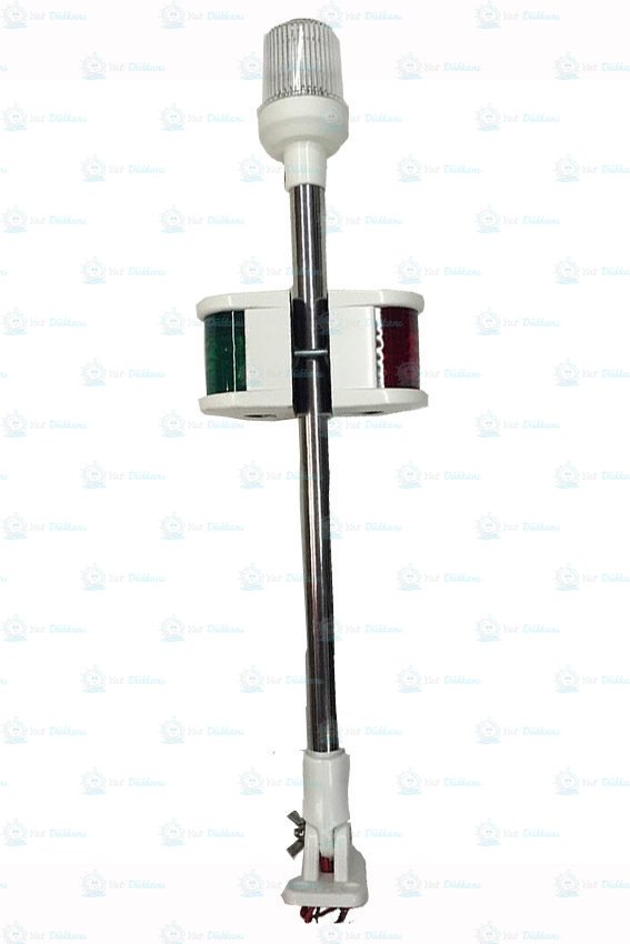 Işıklı Kombine Bayrak Direği 40 CM