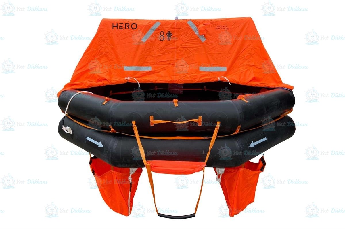 Hero Yacht SOLAS -A Paket- 12 Kişilik Can Salı, Konteyner
