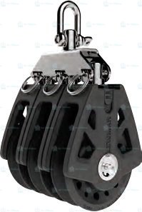 L29927203BK Lewmar MAKARA 72mm ÜÇLÜ 10 - 12mm