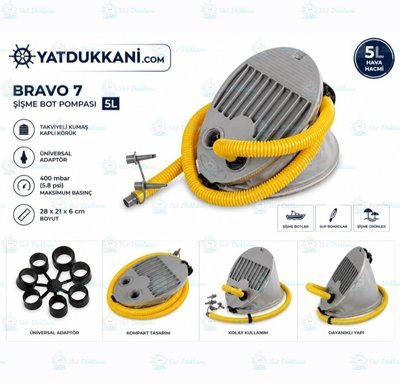 BRAVO 7 FOOT PUMP(AYAK POMPASI)