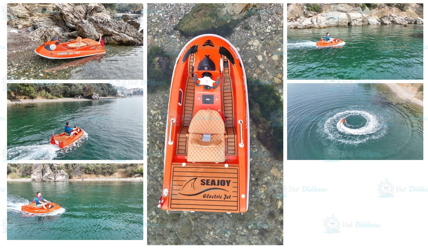 SEA JOY EJET WATER GO KART YEŞİL