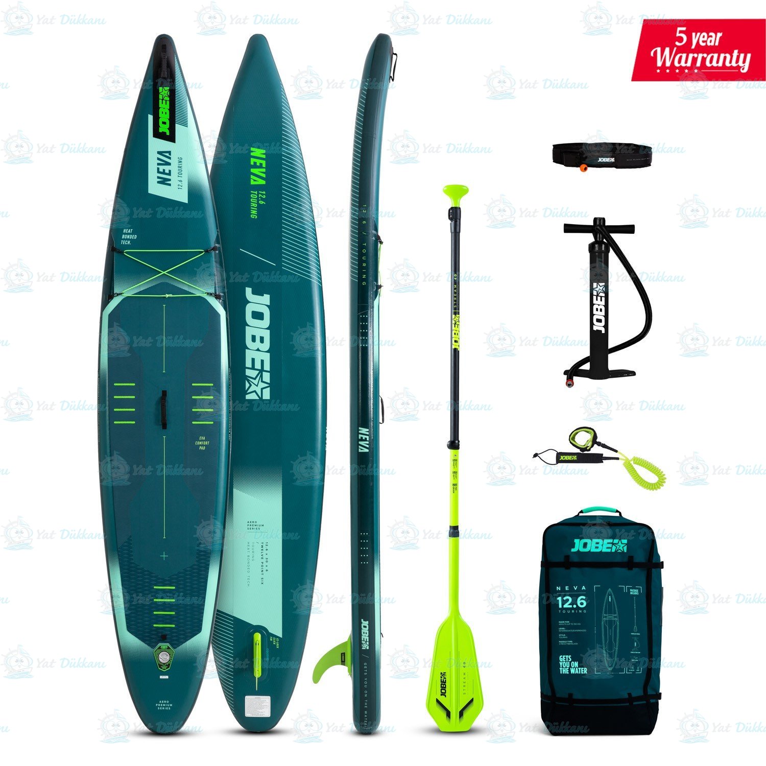 JOBE Neva Sup Board 12.6 Seti Yeşil