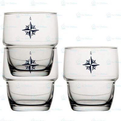 Bardak Seti - iç içe Geçmeli - Northwind - 6 Parça