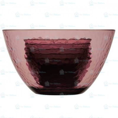 Salata Kase Seti - Purple - 1 büyük 4 küçük kase