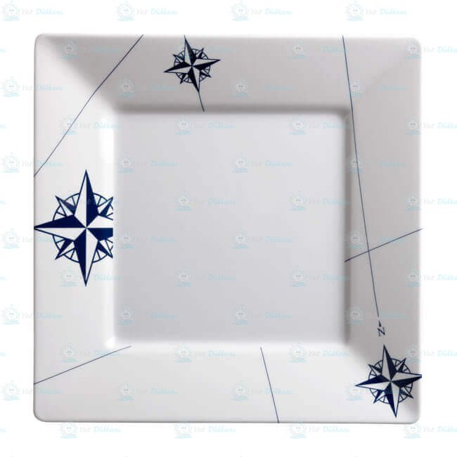 Yemek Tabağı - Kare - Northwind - 6 Parça