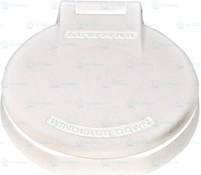 L68000918 Lewmar AYAK BUTONU DOWN WHITE 78mm