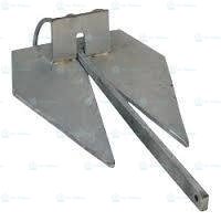 Danforth tip çapa,galvanizli 20 Kg.