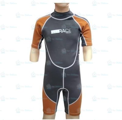 NEOPREN WETSUIT 70516 "Pro Race Thermal" SHORTY 1mm ÇOCUKLAR İÇİN JS