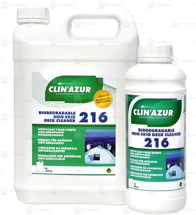 Clin Azur -216- Kaymaz Güverte Temizleyici