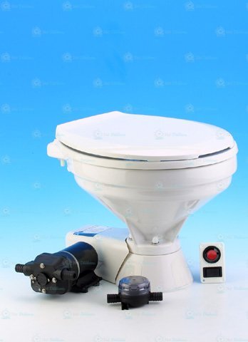 ITT Jabsco - Sessiz Wc- Küçük Taş- Par Max Beslemeli-12 V-37245-0092
