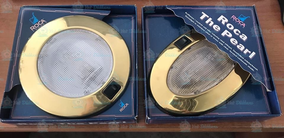 Roca Tavan Lambası Sarı 12 volt