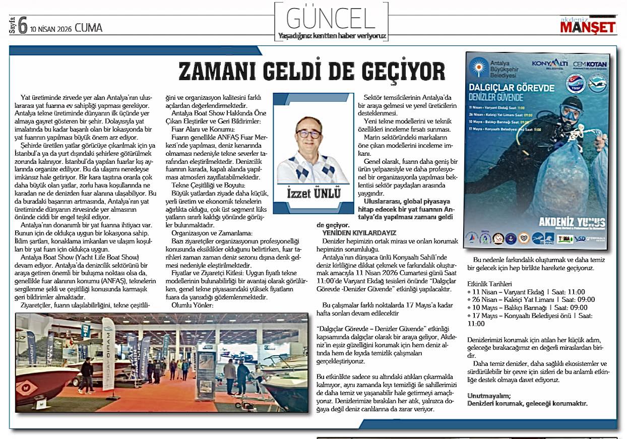 ZAMANI GELDİ DE GEÇİYOR