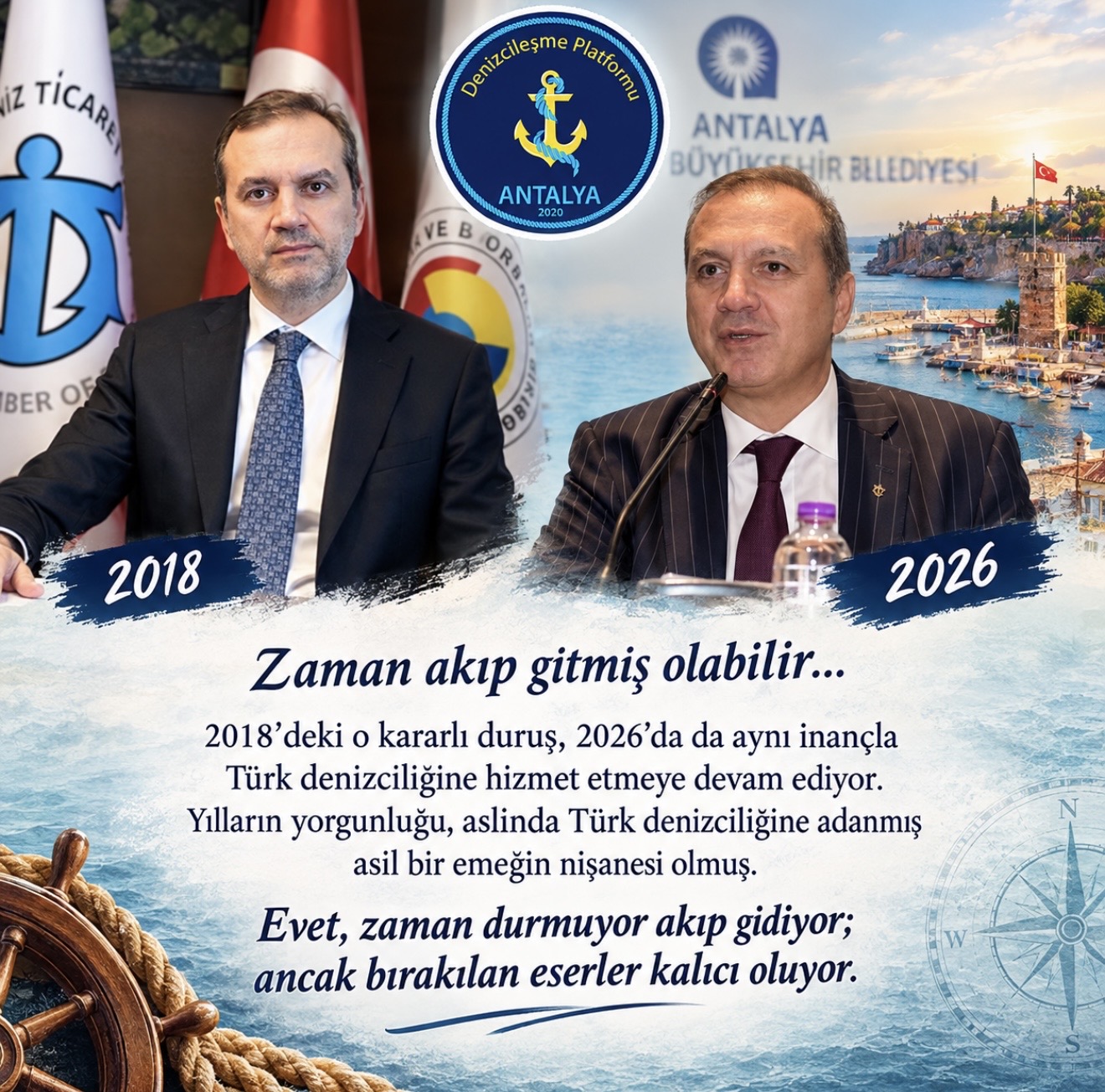 Zamanın Aynasında Sekiz Yıl ve Tamer Kıran’ın Antalya Rotası