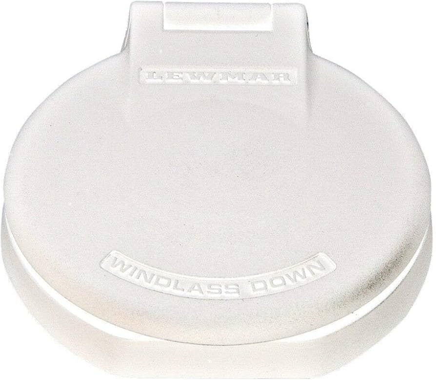 L68000918 Lewmar AYAK BUTONU DOWN WHITE 78mm