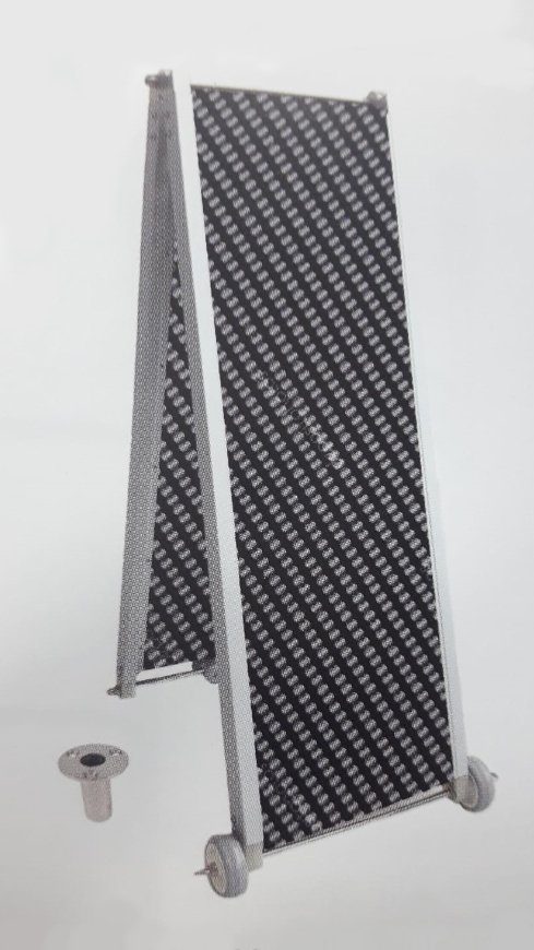 ALÜMİNYUM PASARELLA KATLANIR 31X220 CM