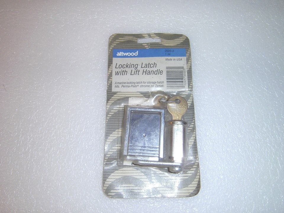 Attwood kilitleme Mandalı - Kapı Kilidi Zamak Anahtarlı