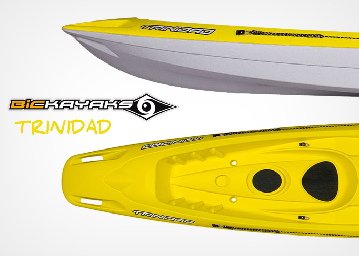BIC Trinidad Deluxe Kayak, Yellow