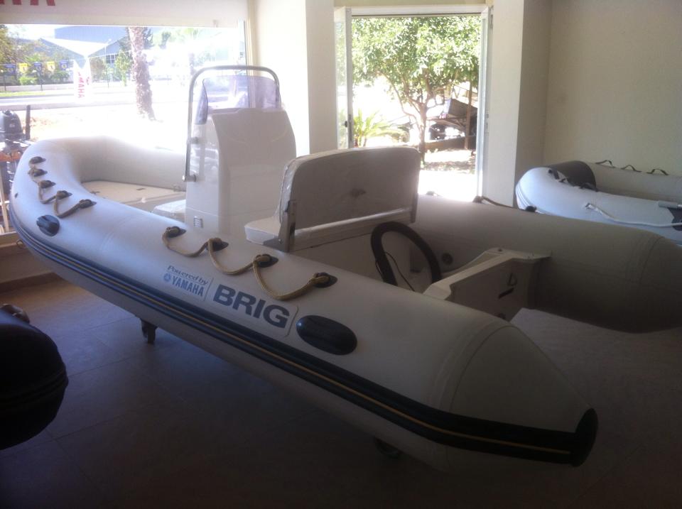 Brig Falcon F450L Riders Fiber Tabanlı Konsollu Şişme Bot (Pvc Kumaşlı)