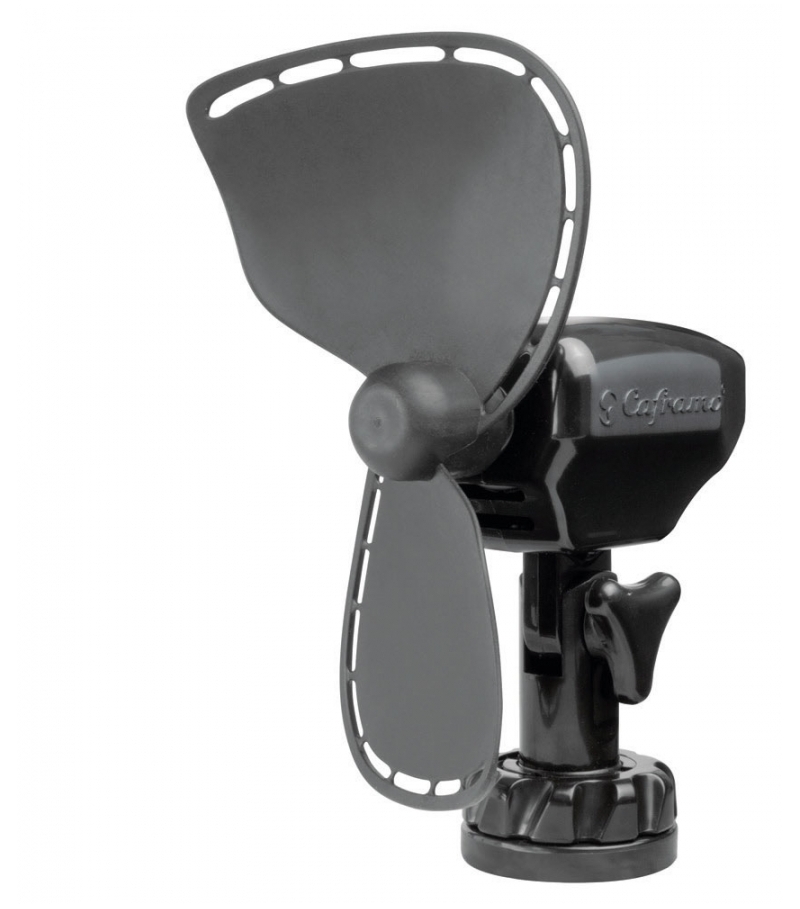 CAFRAMO ULTIMATE KAMARA VANTİLATÖRÜ 12V SİYAH