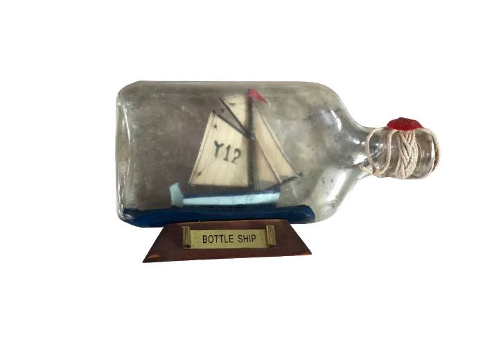 Cam Şişede Gemi Maketi / QF1570 - Bootle Ship