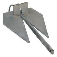 Danforth tip çapa,galvanizli 20 Kg.