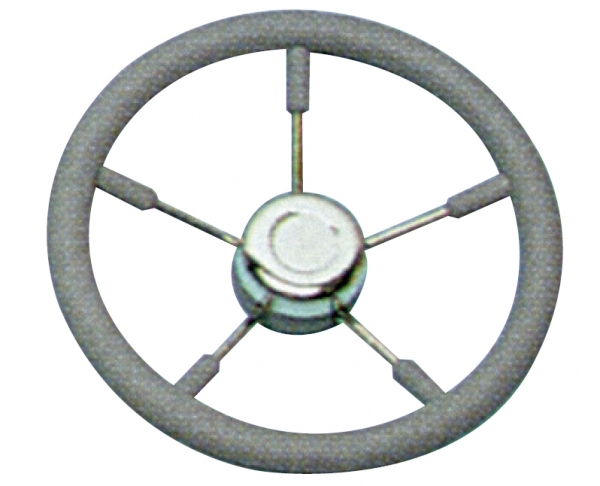 Dümen simidi 350mm gri