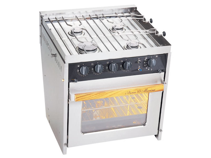 Gimbaled 4 Ocaklı Fırın