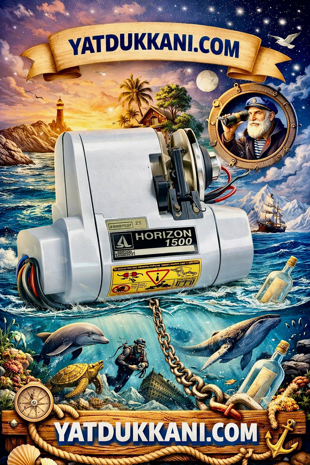 L53412110 LEWMAR HORIZON 1500 IRGAT GYPSY ONLY 24V 10MM