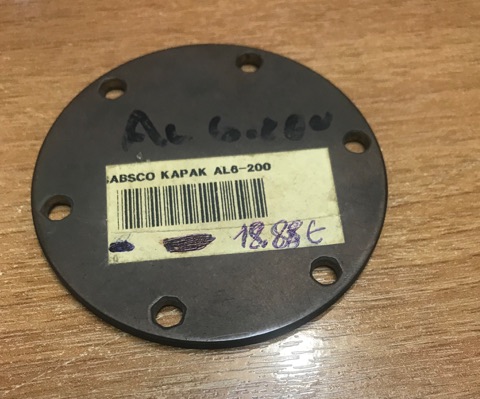 Jabsco Ön Kapak 11830-0000