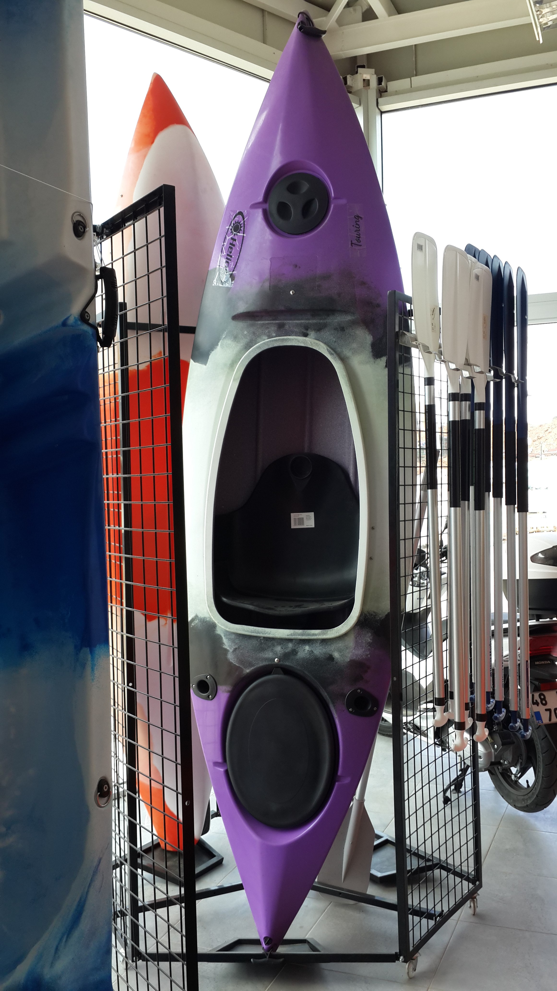 Kano - Touring - Sit-In - 1 kisi - 290cm - Mor/Siyah (Full Aksesuar)