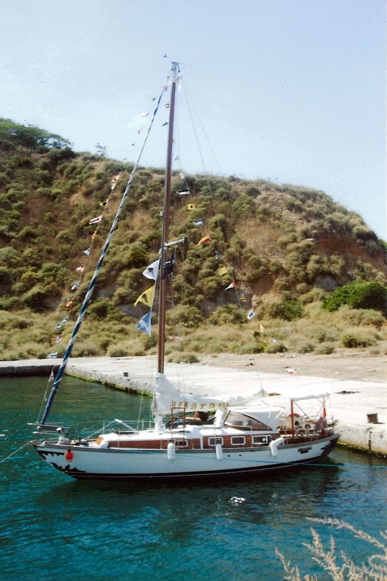 Klasik Yelkenli İngiliz Yarış Teknesi