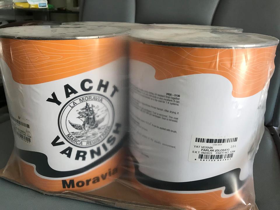 MORAVİA YACHT VARNISH 2.5 LT