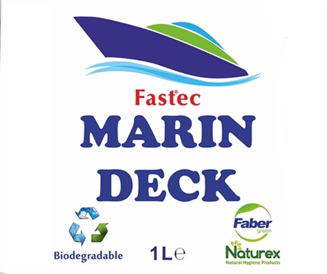NATUREX MARIN DECK  KONSANTRE ÇOK AMAÇLI CİLALI TEKNE ŞAMPUANI 5LT