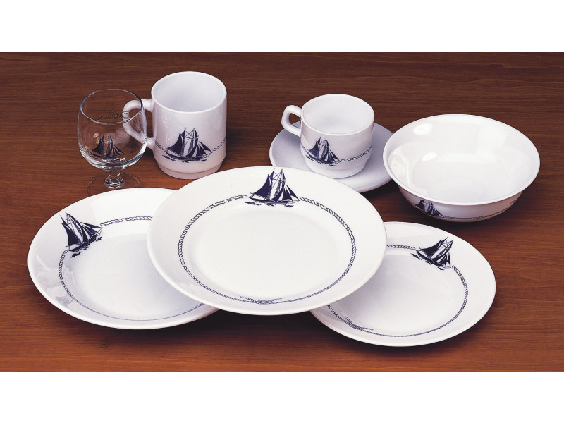 Plastimo Salata Tabağı - Porselen - 6'lı Takım