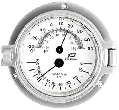 P35885 Plastimo TERMOMETRE - HYGROMETRE 3" PASLANMAZ
