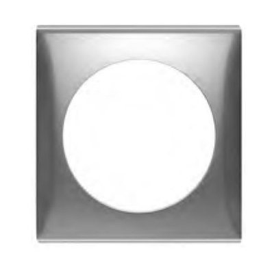 Berker Tekli Çerçeve Siyah 60 x 60 mm