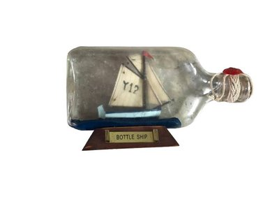 Cam Şişede Gemi Maketi / QF1570 - Bootle Ship