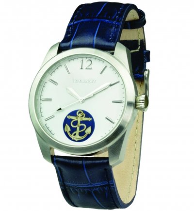 Çıpa tasarımlı Kraliyet Donanması Saati