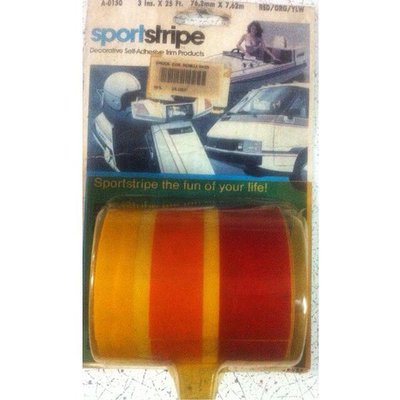 Decorative self adhesive shock çok renkli 3*25