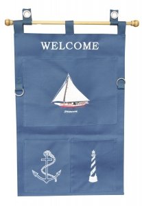 DEKORATİF ÜÇ CEPLİ EŞYA GÖZÜ 40*60CM