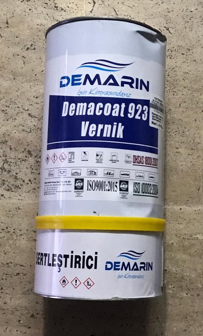 Demacoat 923 Poliüretan Vernik 4LT / DEMARİN