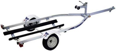 Galvanizli çelik traversli Jet Ski, bot römorku