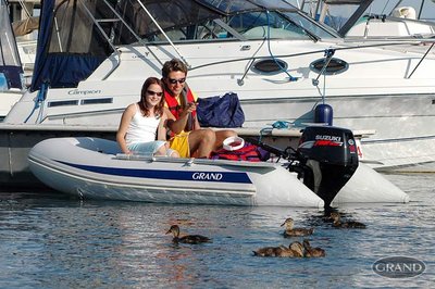 GRAND Silver Line Fiber Tabanlı Gri Tüplü HYPALON Şişme Botlar S330H