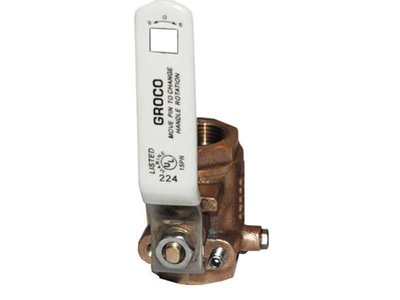 Groco küresel vana 1 1/2