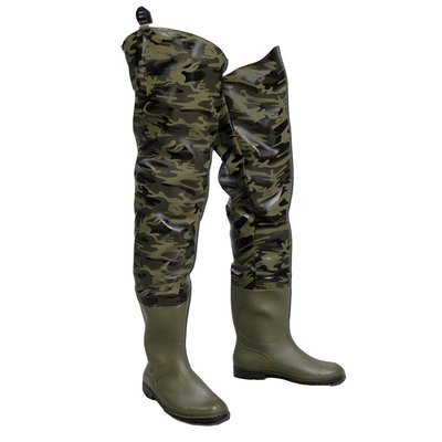 Kasık Çizme No:43 Kamuflaj PVC