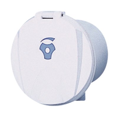 Musluk Kılıfı, Kapaklı, Yuvarlak, Beyaz - N42576