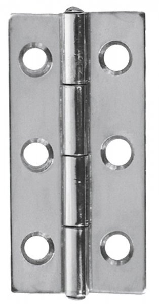 Paslanmaz Krom Yaprak Menteşe 75*45 mm